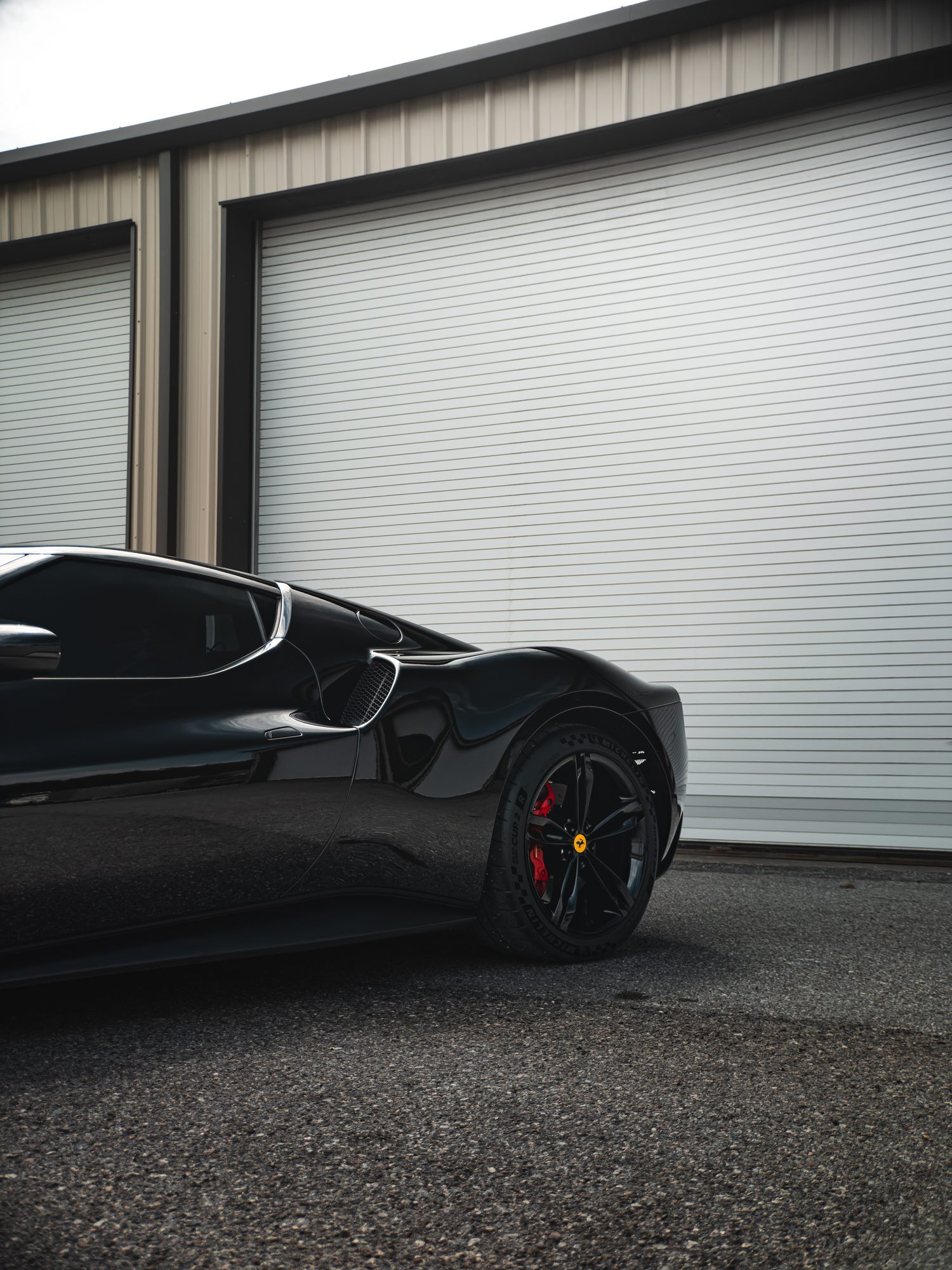 Ferrari 296 GTB flying buttress detail