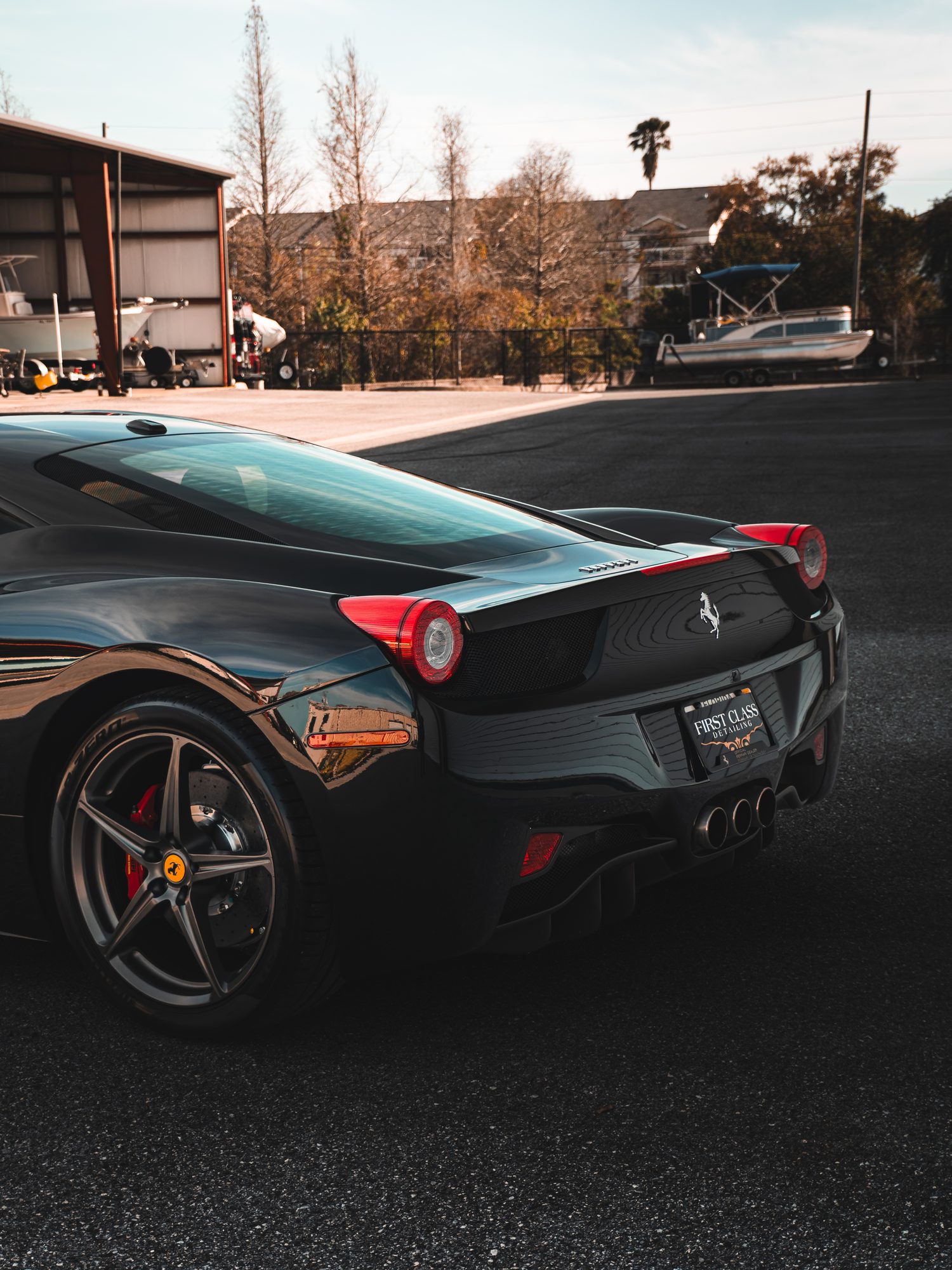 Ferrari 458 Italia, rear three-quarter