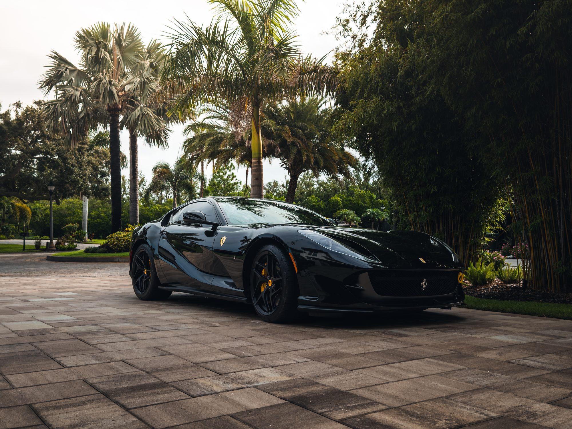 Ferrari 812 Superfast, front three-quarter