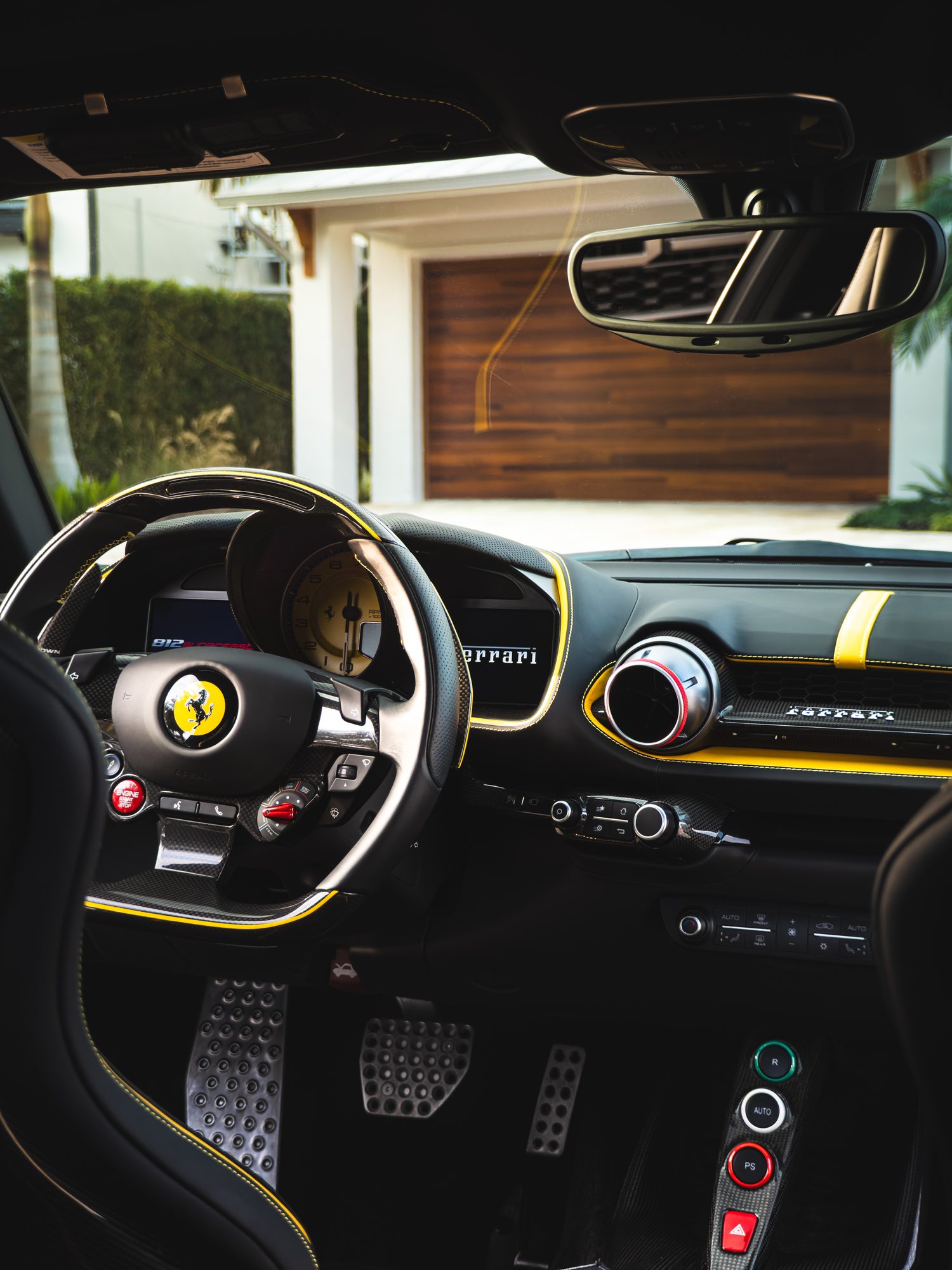 Ferrari 812 Superfast interior