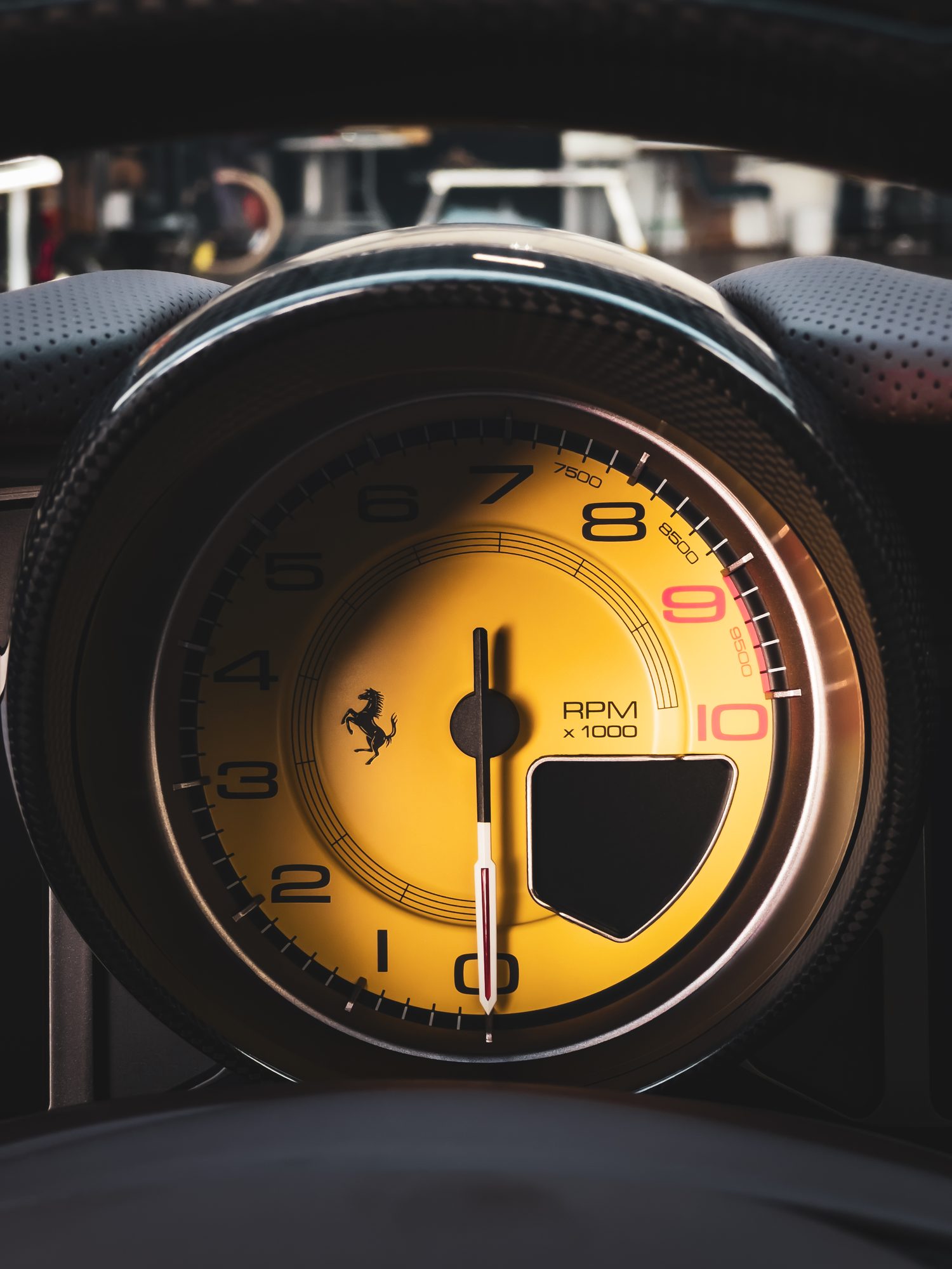 Ferrari 812 Superfast tachometer