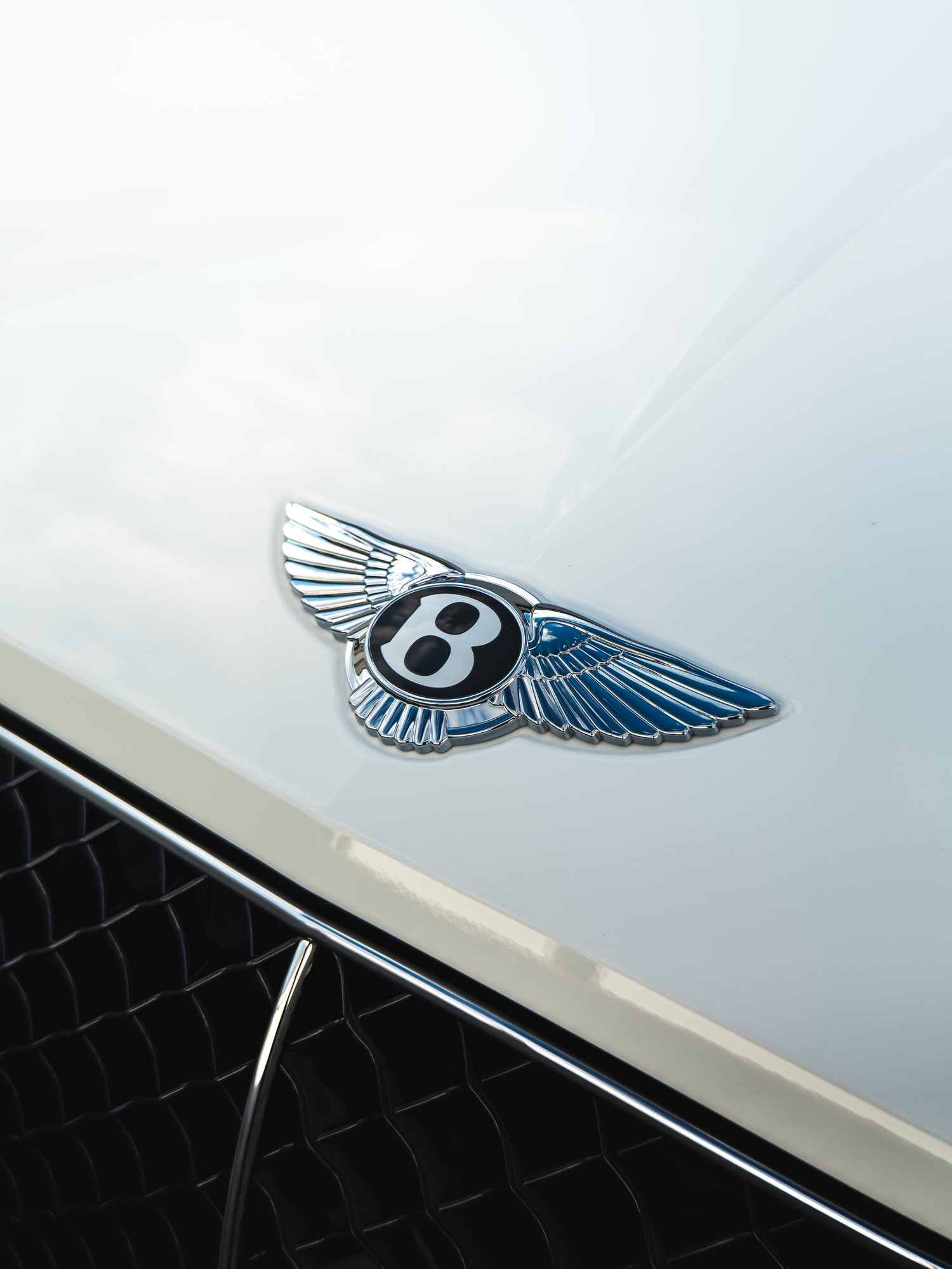 Bentley Continental GT winged B badge