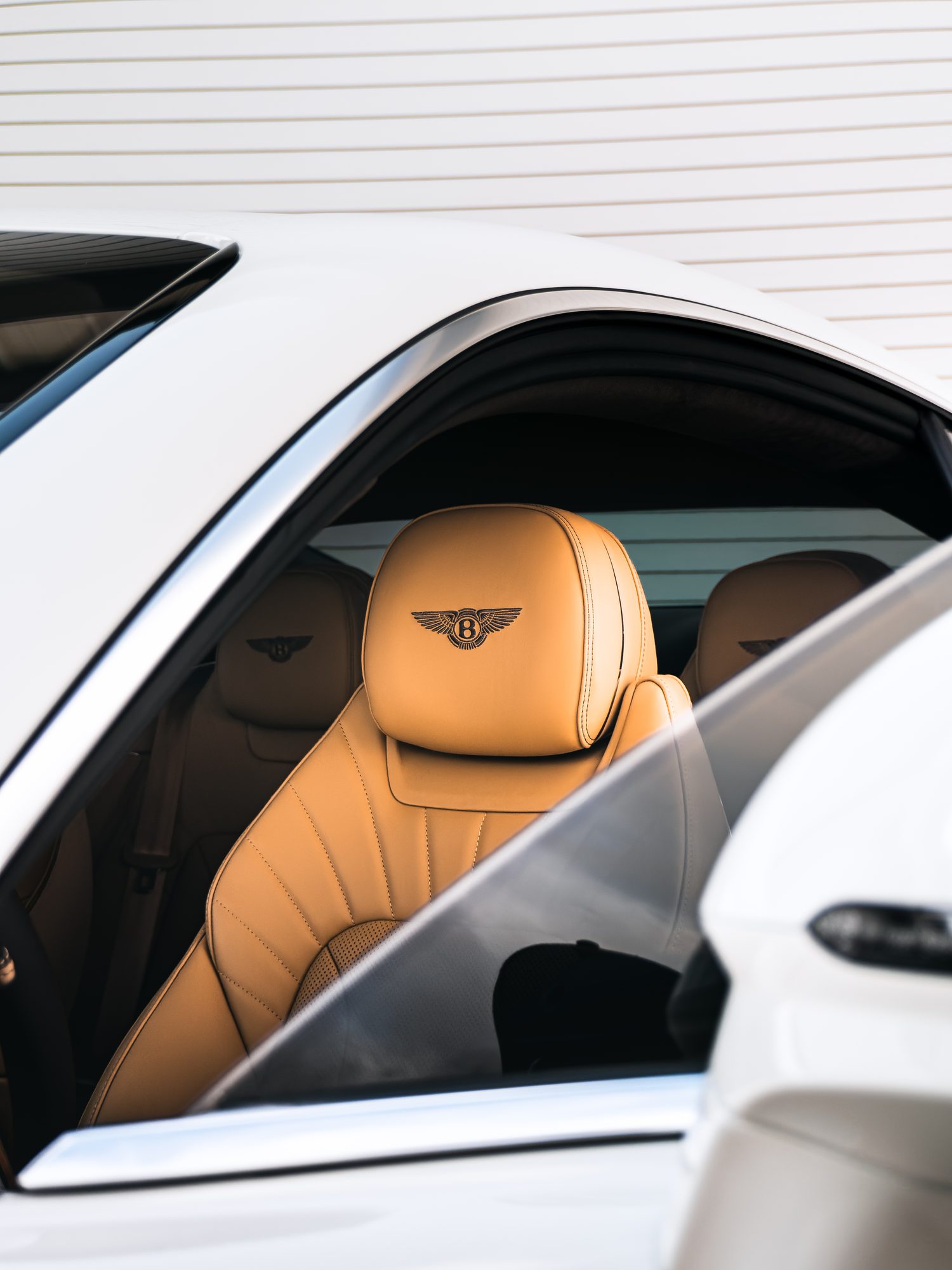 Bentley Continental GT cognac interior