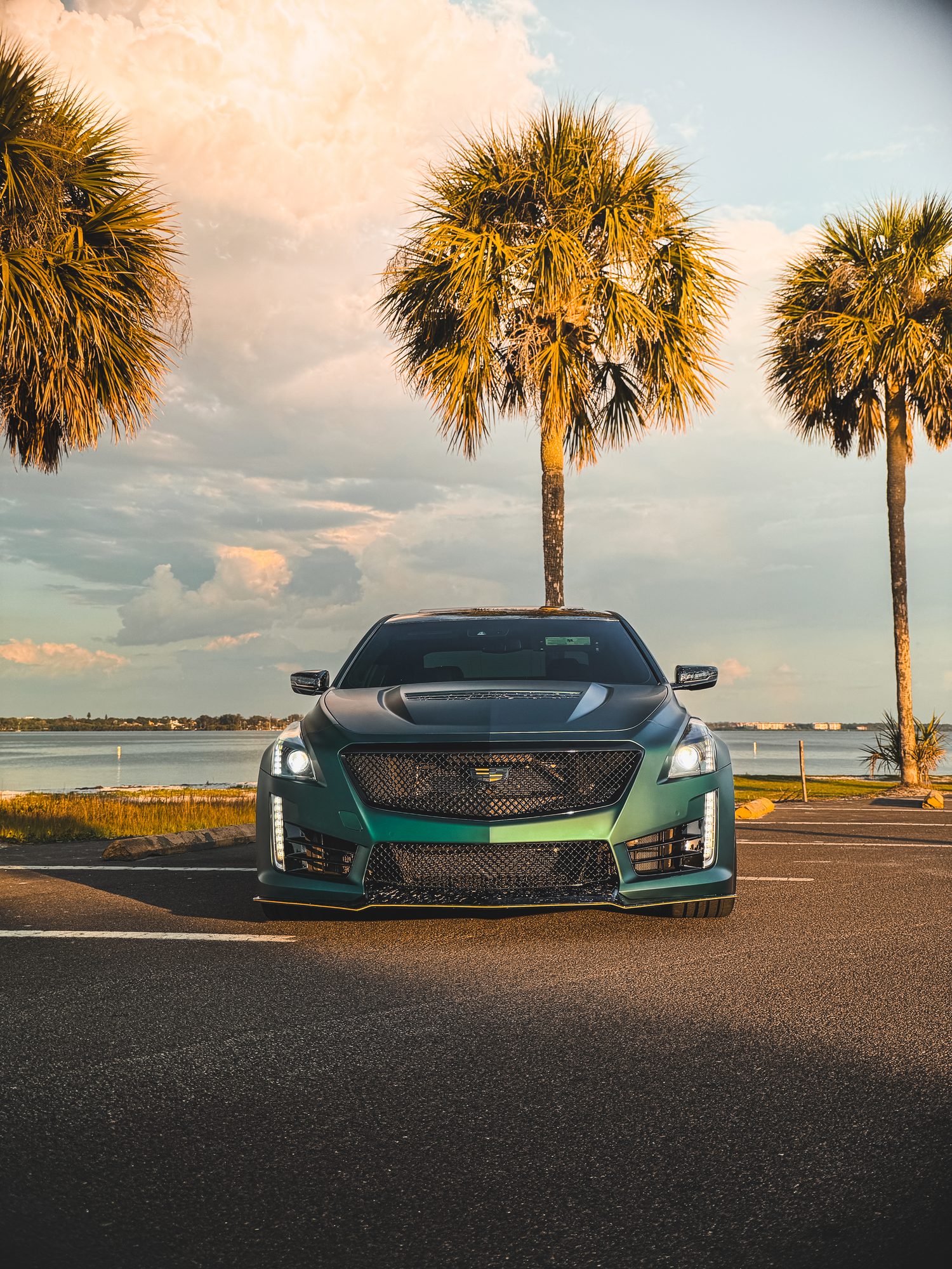 Cadillac CTS-V, front
