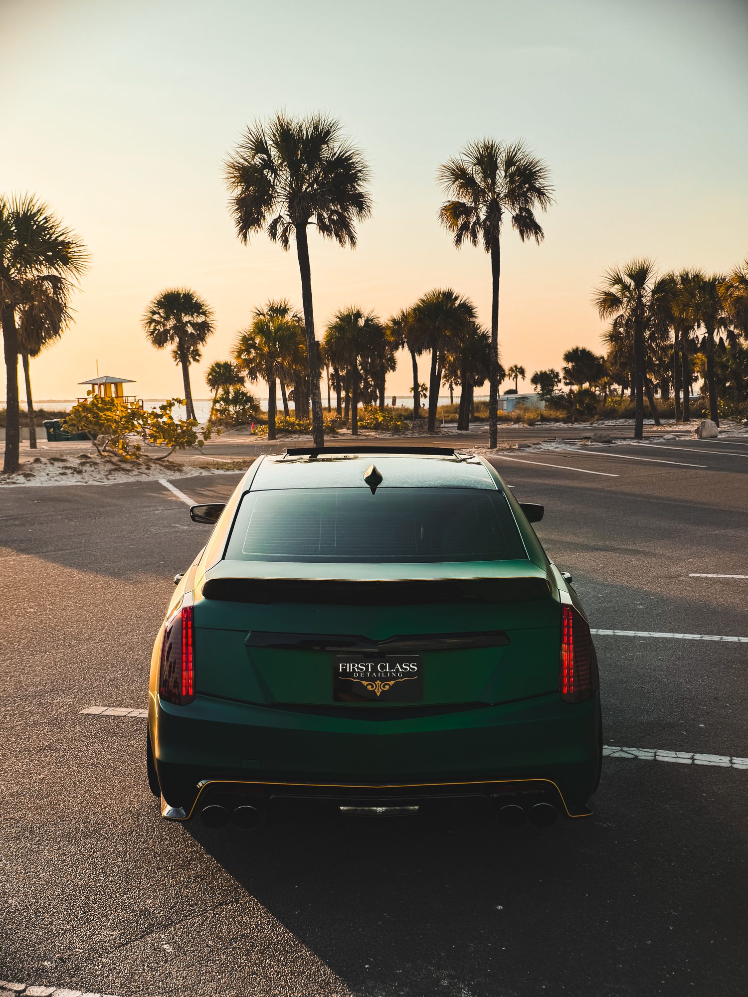 Cadillac CTS-V, rear