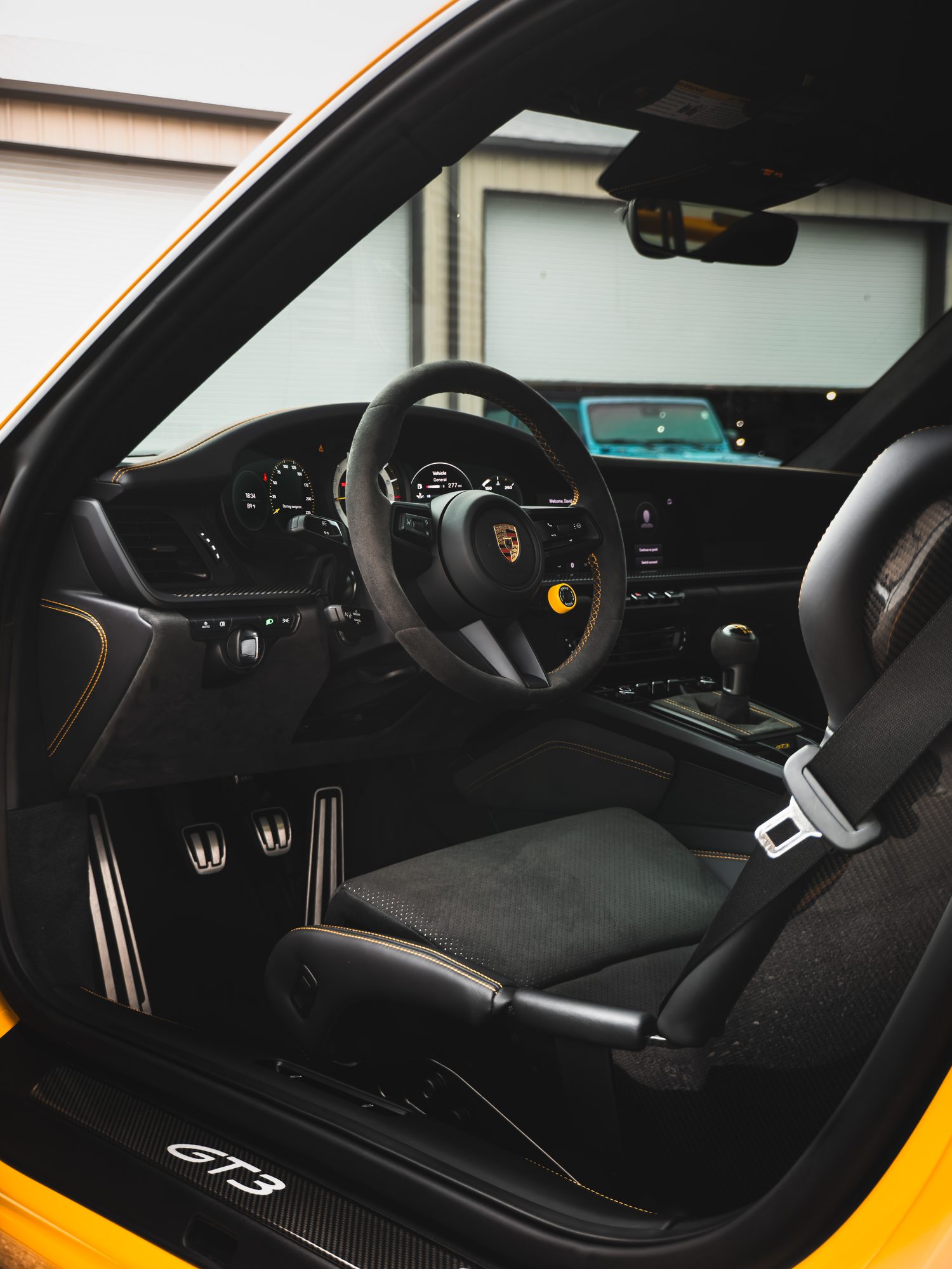 Porsche 911 GT3 interior