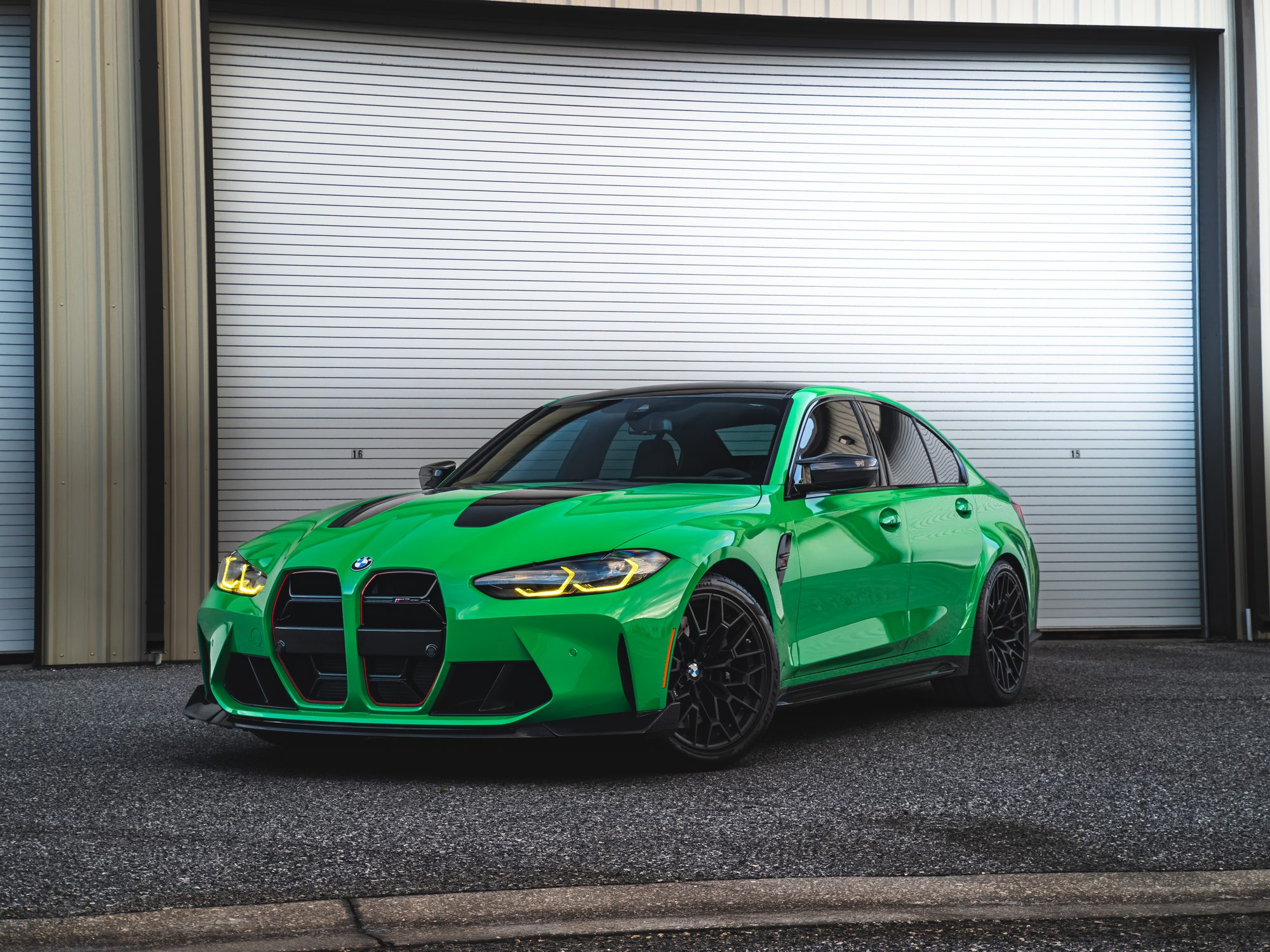 BMW M3 CS, front three-quarter