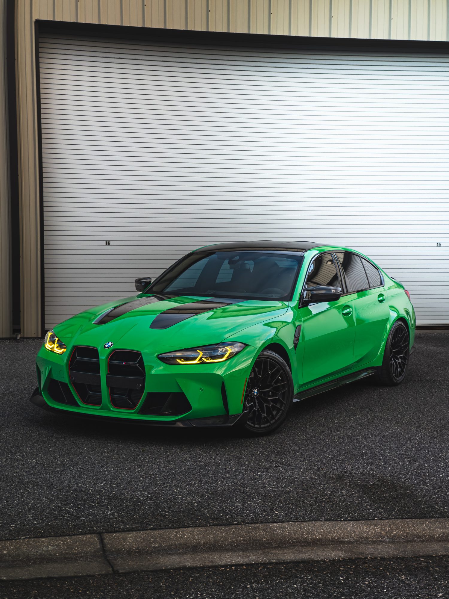 BMW M3 CS, front three-quarter