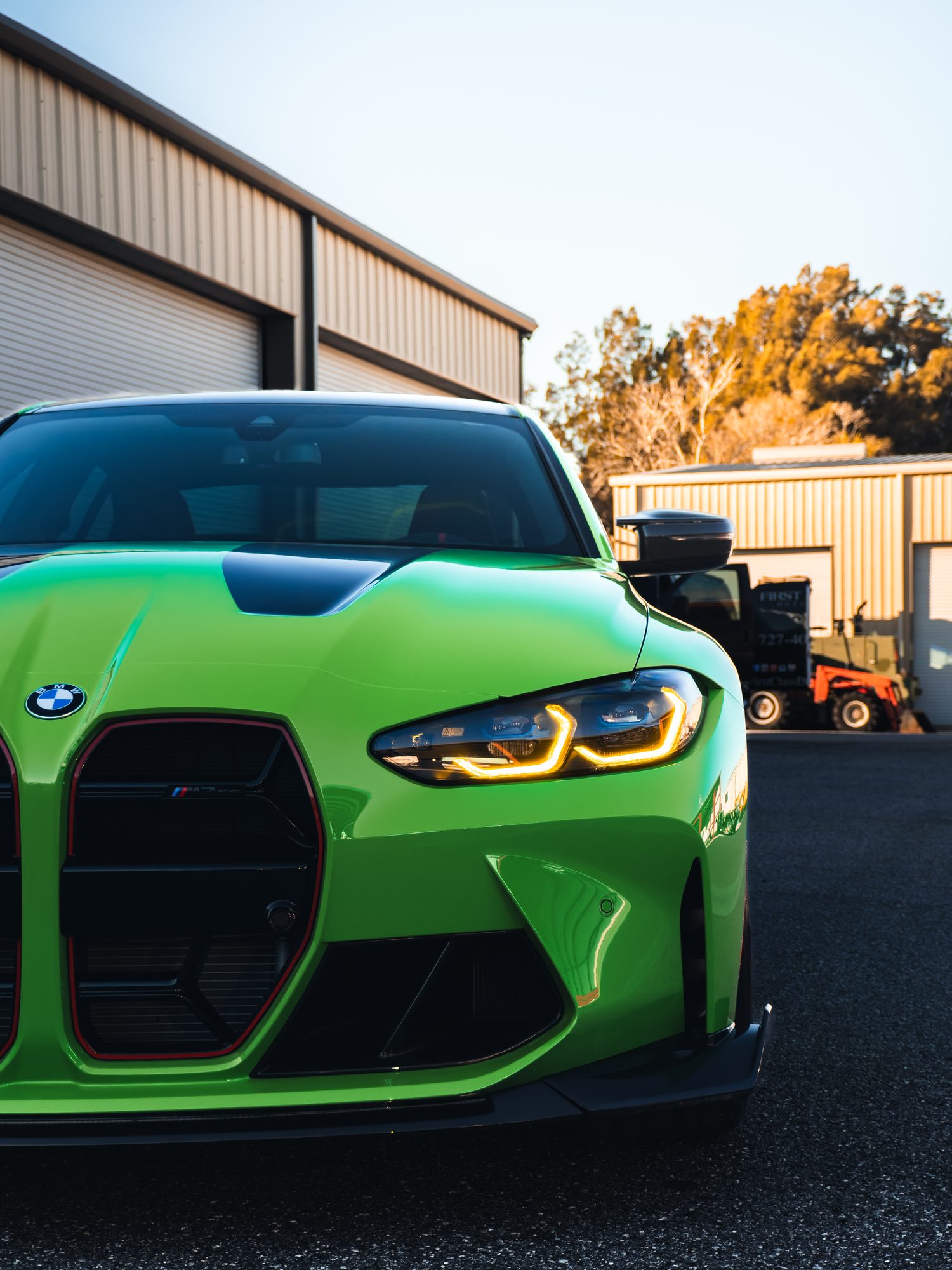 M3 CS front detail