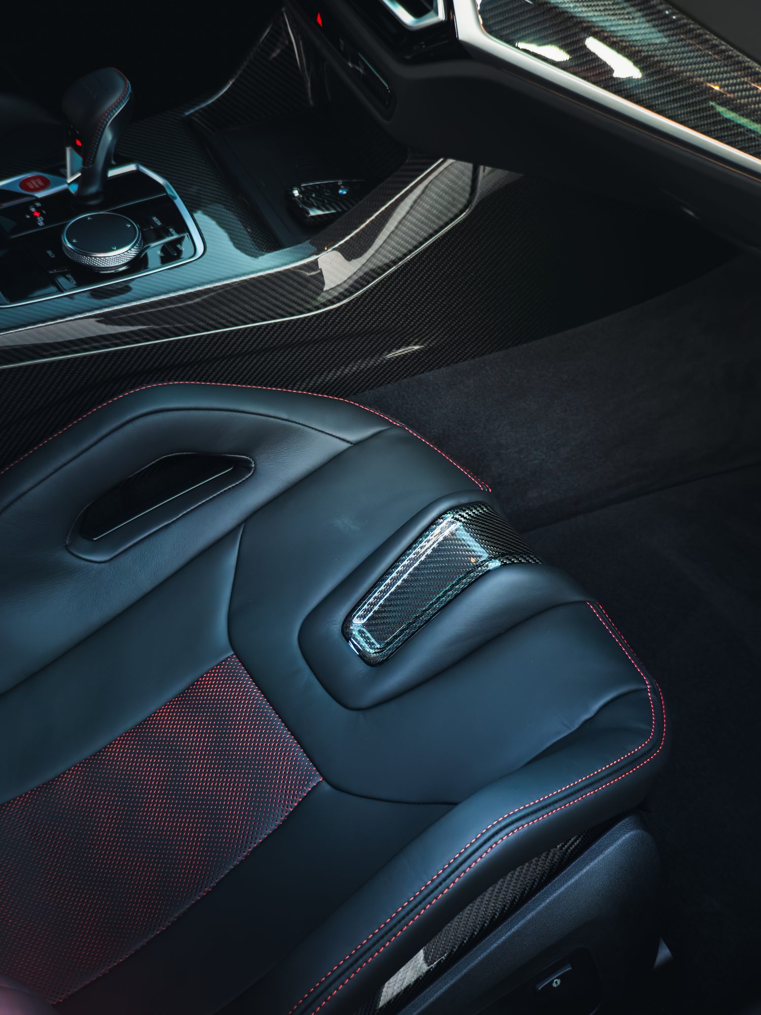M3 CS centre console detail