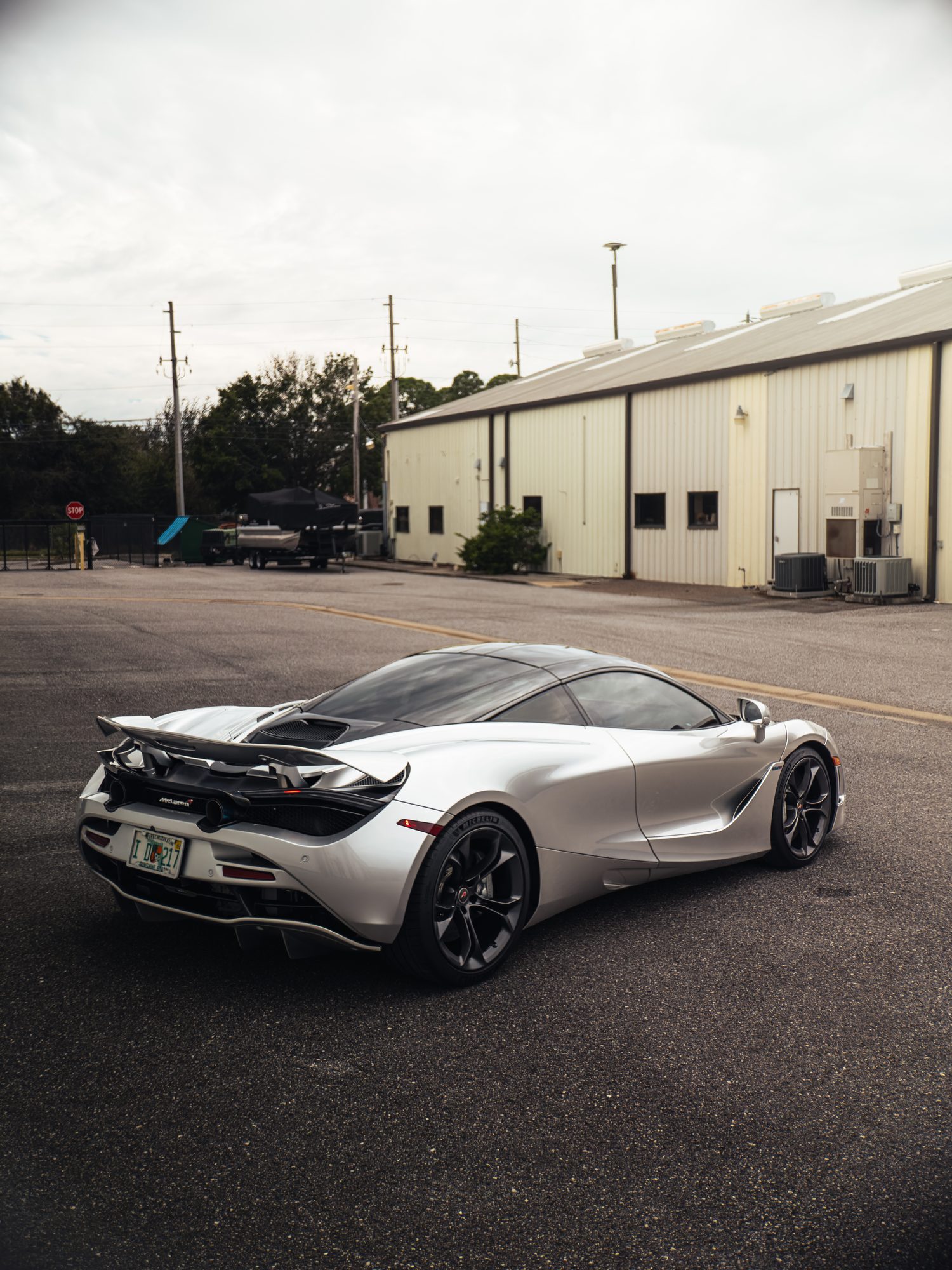 McLaren 720S, rear three-quarter