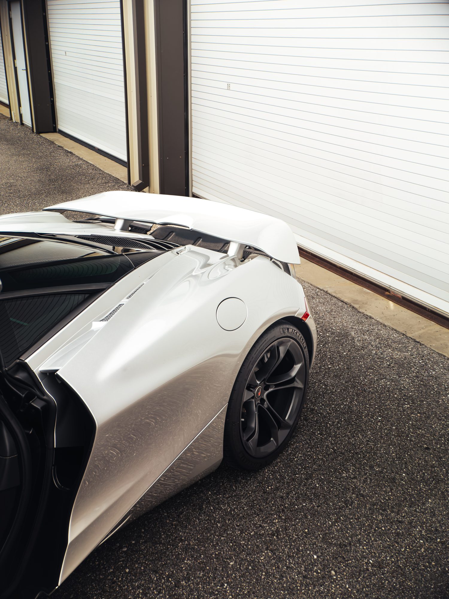McLaren 720S rear quarter detail