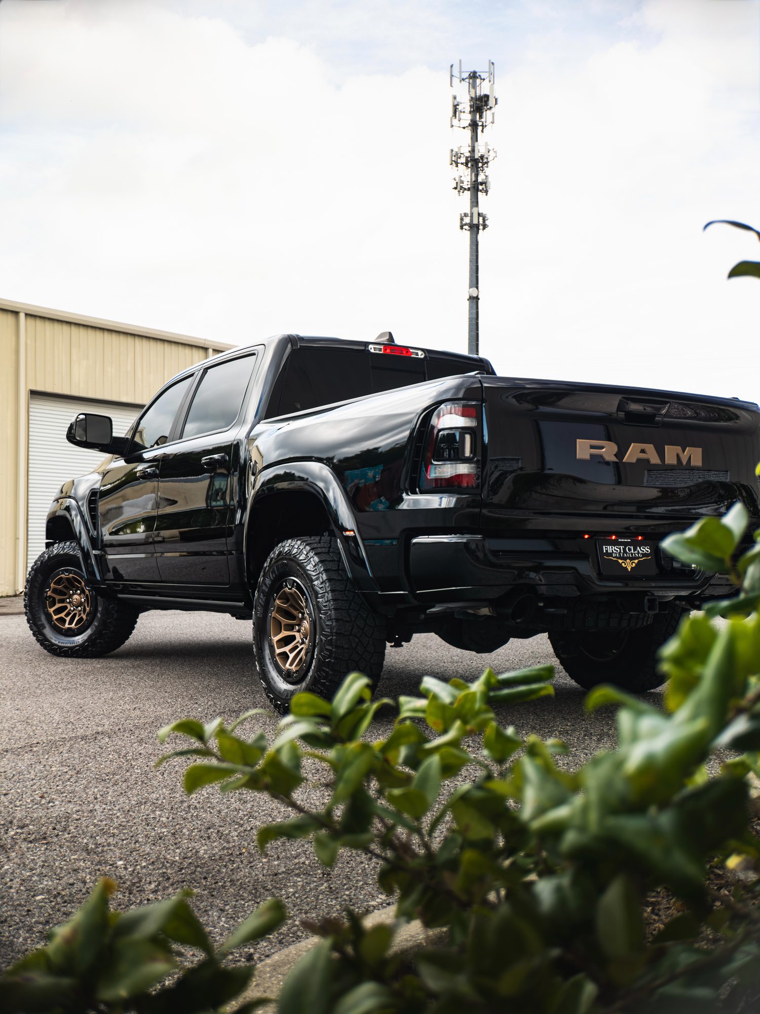 RAM TRX, rear three-quarter