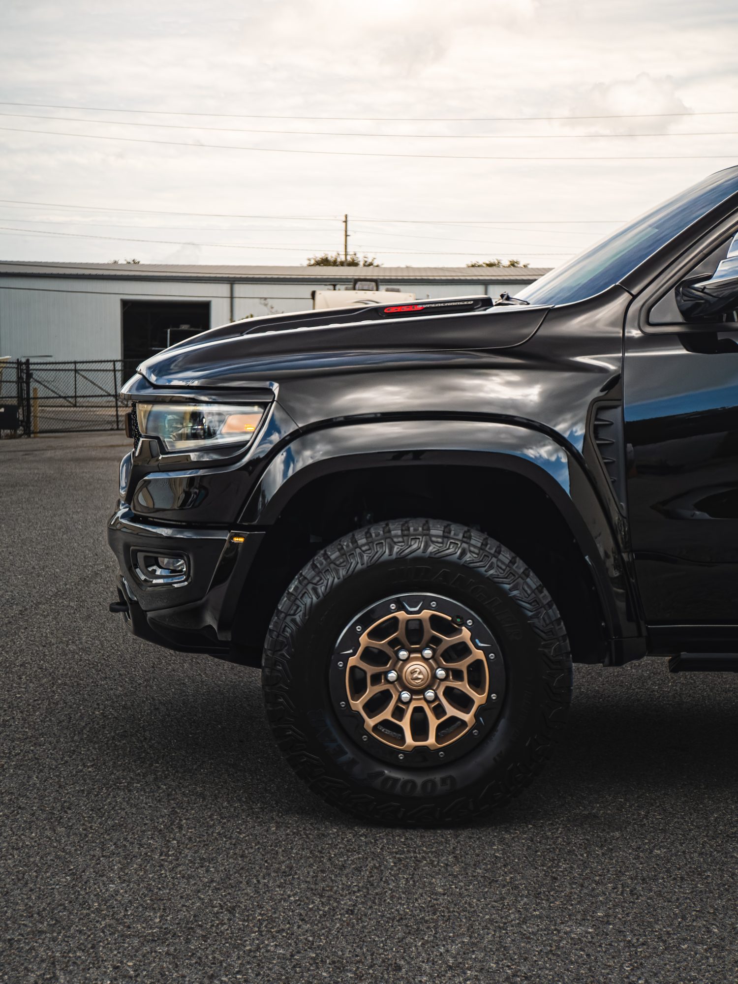 RAM TRX, front three-quarter
